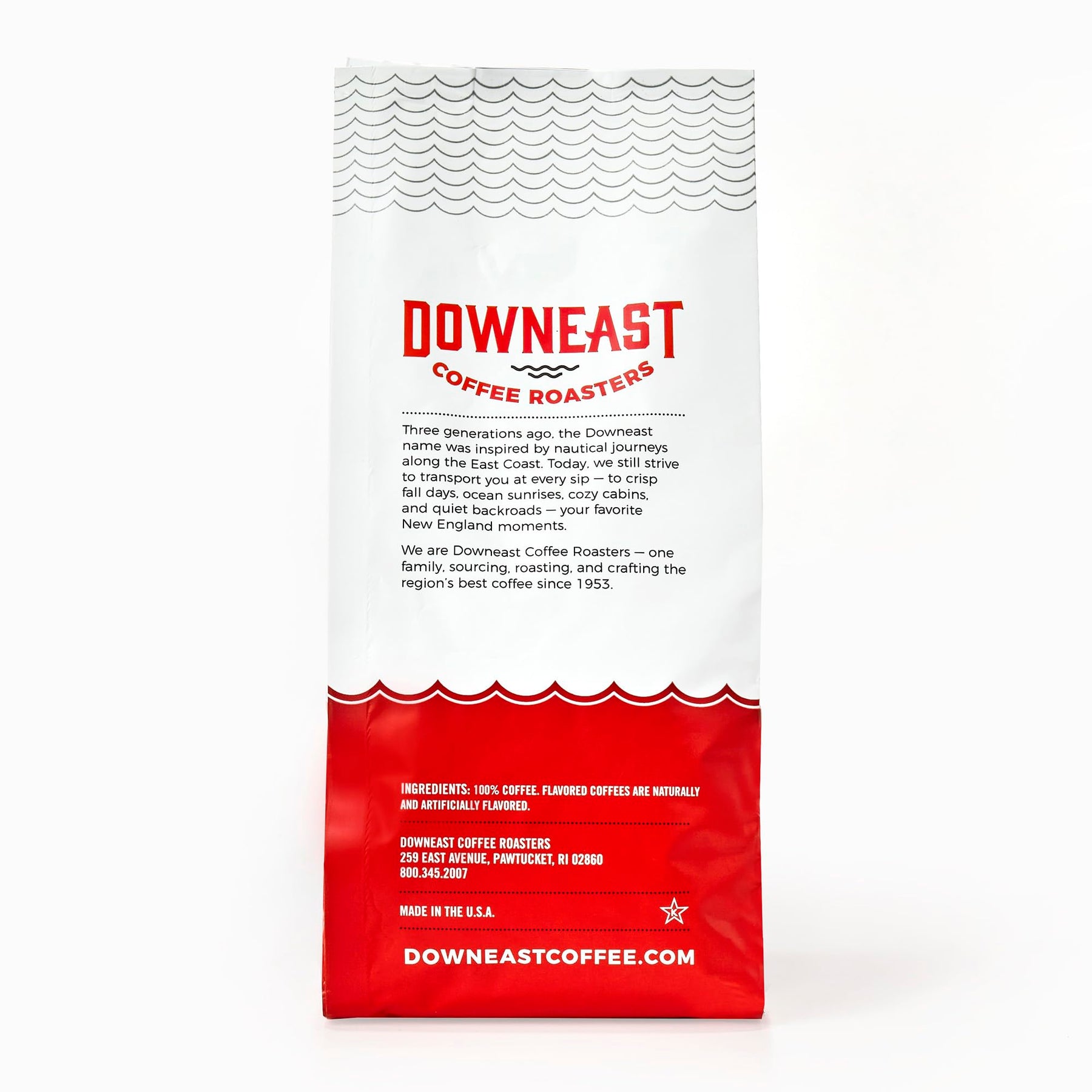 Downeast Coffee Roasters Whole Bean Coffee - Supreme Crema Espresso - Select Central and South American Highlands (2 lb Bag)