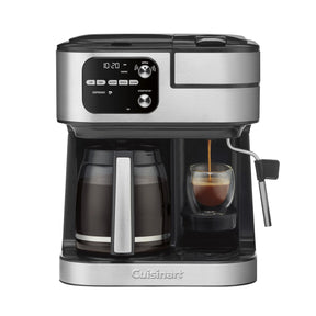 Cuisinart コーヒーメーカー、コーヒーセンター バリスタ バー 4-in-1 コーヒーマシン、シングルサーブコーヒー、エスプレッソ &amp; ネスプレッソカプセル対応、12カップカラフェ、ブラック、SS-4N1