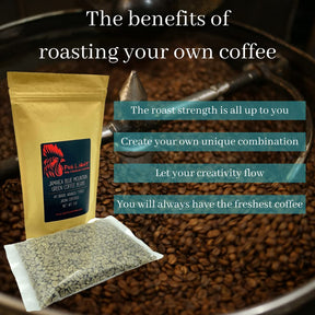 Fus Light 100 Percent Grade 1 Jamaican Blue Mountain Unroasted Green Coffee Beans Arabica Typica 1lb Bag