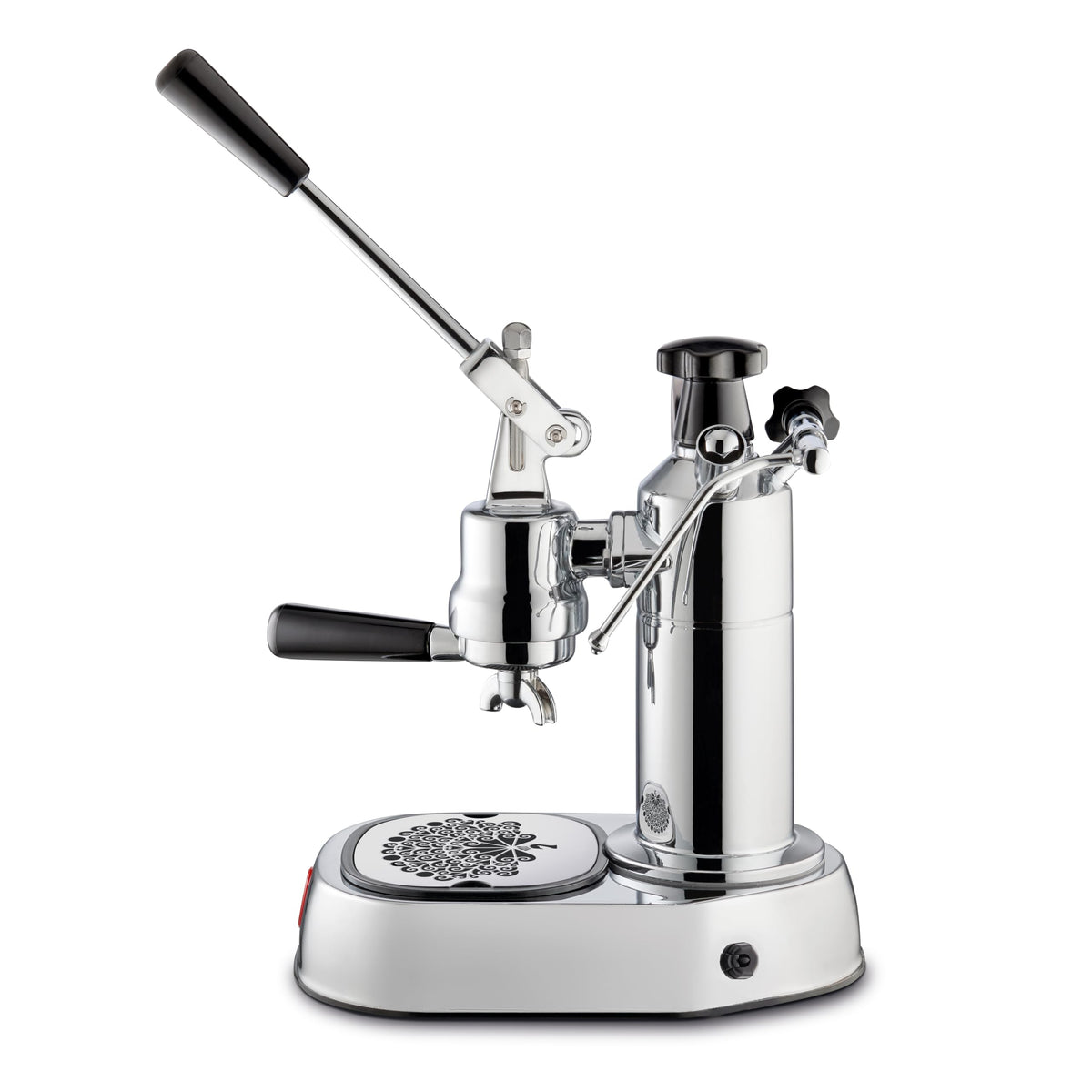 La Pavoni Lever Espresso Machine Europiccola SPECIAL EDITION with Gauge Black