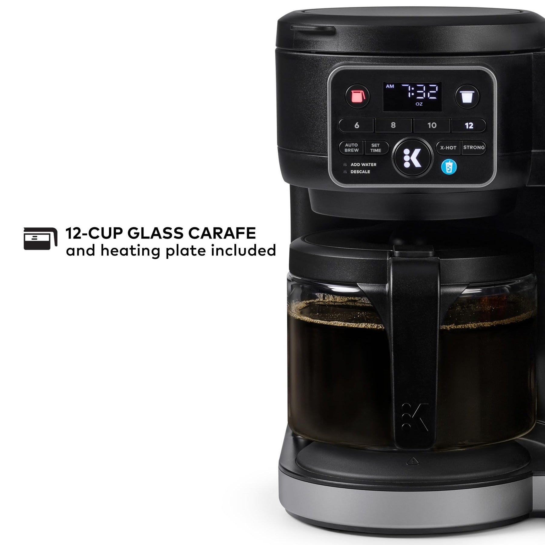 Keurig K-Duo Hot &amp; Iced Einzelportions- und Karaffe-Kaffeemaschine, MultiStream-Technologie, 72-oz-Tank (Gen 2)