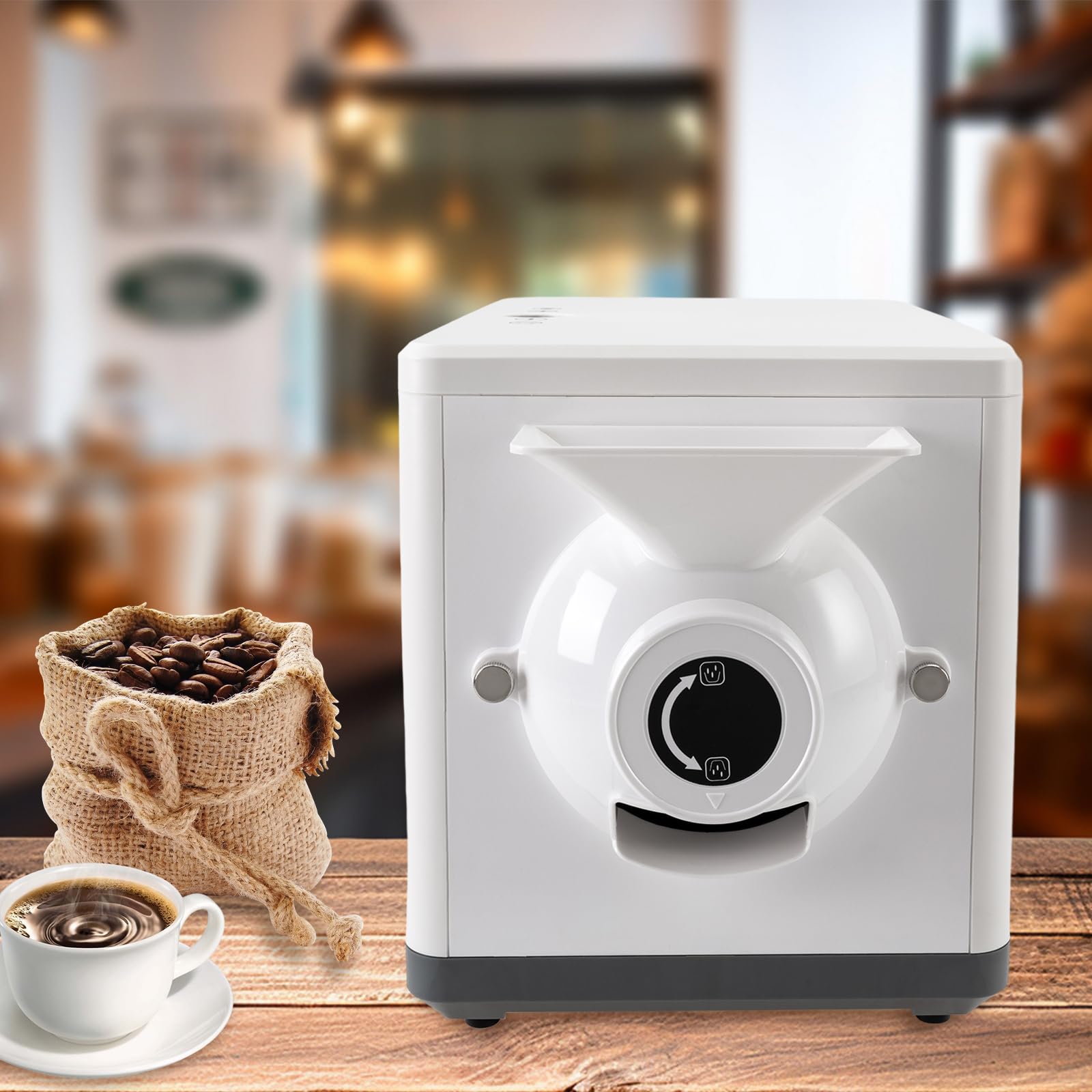 Electric Coffee Bean Roaster Machine for Home Use,Coffee Bean Baker 1000W One Click Intelligent Control Coffee Roaster