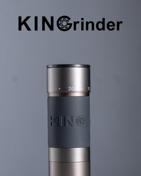 KINGrinder K6 Manual Hand Coffee Grinder with Straight Handle for French Press, Drip, Espresso with Assembly Consistency Stainless Steel Conical Burr Mill, 35g Capacity