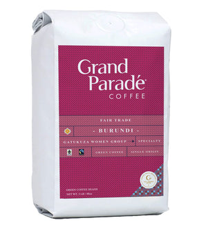 Grand Parade Coffee, 3 Lbs Burundi Unroasted Green Coffee Beans, Kayanza Women Produced Single Origin, Specialty Arabica - Fair Trade