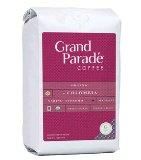 Grand Parade Coffee, 3 Pfund ungeröstete Bio-Grünkaffeebohnen aus Kolumbien, Narino, säurearmer Spezial-Arabica, von Frauen produziert, Single Origin – Fair Trade