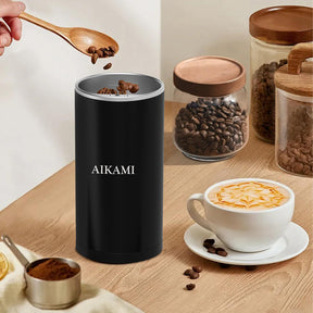 Coffee Grinder, Electric Coffee Grinder for Beans, Spices and More, Instant Coffee Beans Grinder for Home Use, Stainless Steel Blades Coffee Mill