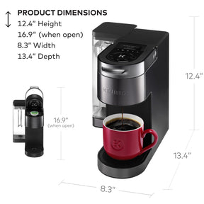 Keurig K-Supreme Plus SMART-Kaffeemaschine, Einzelportions-K-Cup-Pad-Kaffeemaschine, BREWID- und MultiStream-Technologie, 78 oz