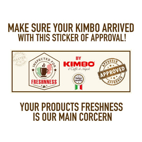 Kimbo Espresso Crema Intensa Whole Bean Coffee | Medium Dark Roast | 11/13 Intensity | Blended & Roasted in Italy | Full Body with Cinnamon Notes | 2.2 Lbs bag