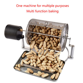 BEIDUOYANG Stainless Steel Coffee Bean Roaster Baking Roasting Machine Drum Type Coffee Roaster Network-Window Baked-Beans Machine Coffee Roasting Cage