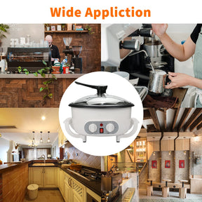 Coffee Bean Roaster Machine for Home Use, Coffee Roaster Machine with Timing, 110V 1200W