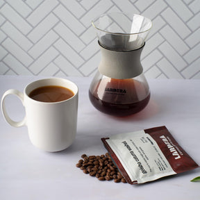 Try an Assortment of Fresh Beans from Lardera Coffee Roasters: 4 x 2oz nitrogen-flushed bags = 8 ounces of fresh coffee