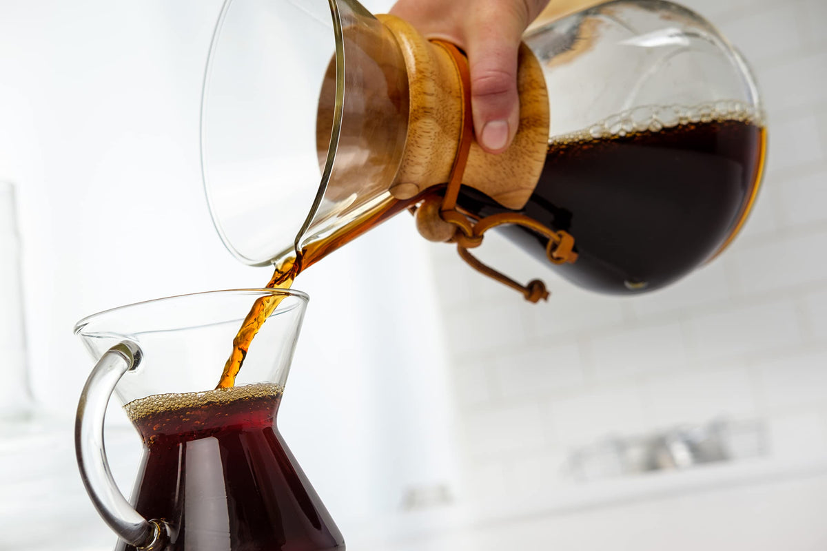 Chemex ポアオーバー ガラス コーヒーメーカー - クラシックシリーズ - 3カップ - 専用パッケージ