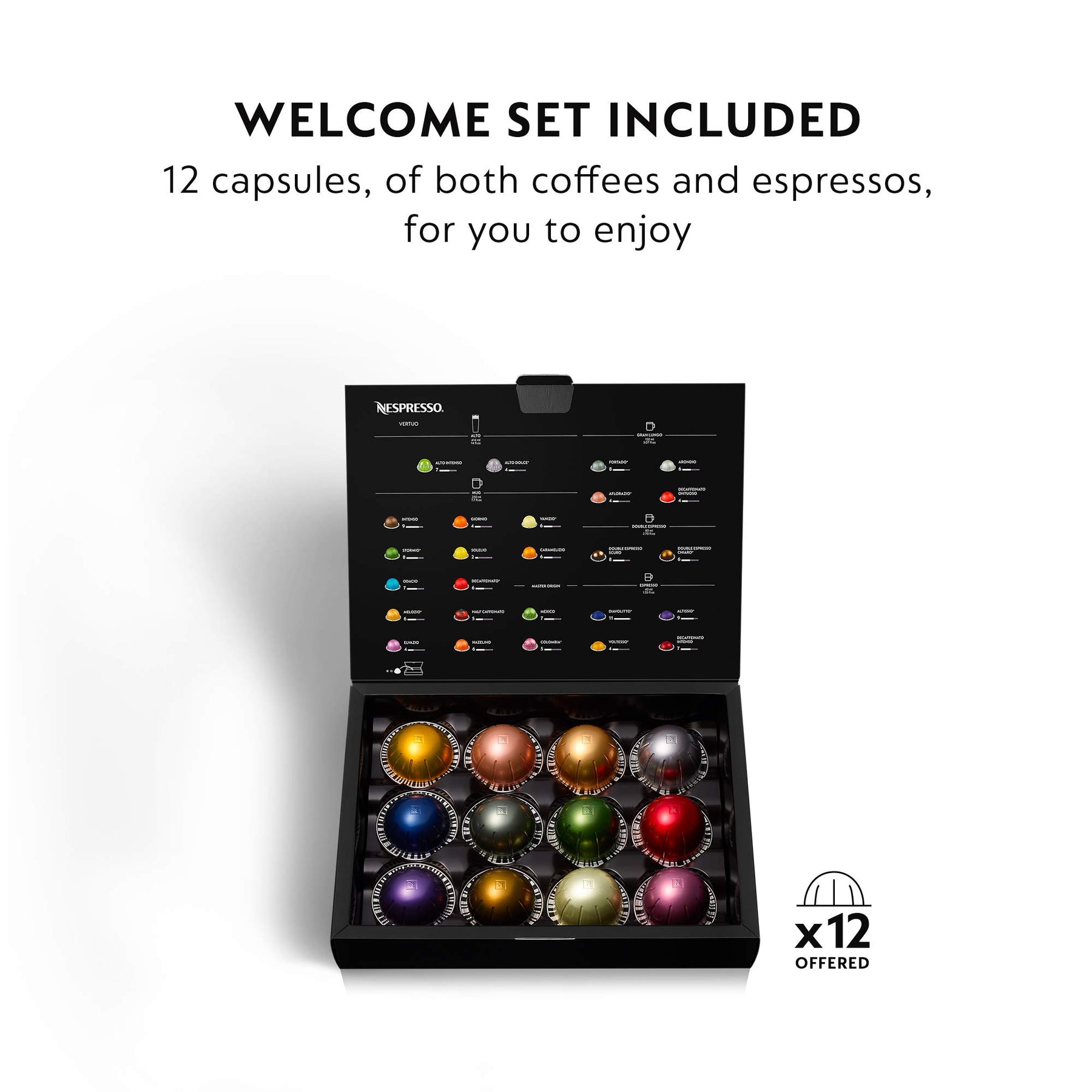 Nespresso Vertuo Plus Deluxe Coffee and Espresso Maker by De'Longhi, Matte Black