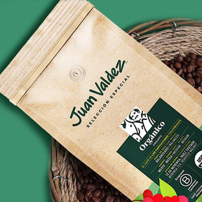 Juan Valdez Gourmet Balanced Colombian Coffee, Organic Whole Bean, 17.6 oz