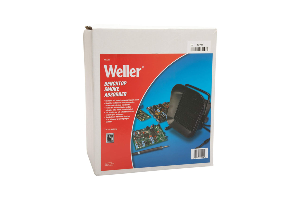 Weller 純正 120V ベンチトップ 煙吸収装置 | WSA350