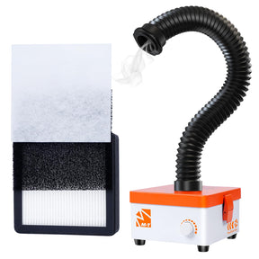 Fume Extractor,Solder Smoke Absorber,Solder Fume Extractor,Soldering Iron Smoke Extractor,Fume Extractor for Laser Engraving Cutter