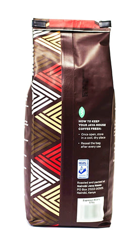 Kenya AA Kaffeebohnen. French Roast Kaffeebohnen, Fair Trade Single Source Kaffee aus Kenia mit nachweisbarem Coffee Kenya Herkunftssiegel. Perfekt handgerösteter Craft-Kaffee (13,23 oz/375 g)