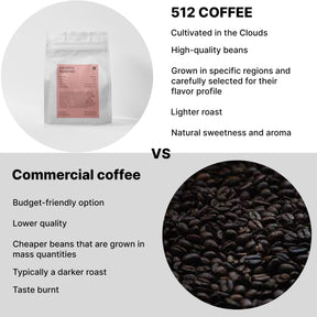 Leicht geröstete ganze Kaffeebohnen – QGS 87,75 | Frisch gerösteter Spezialkaffee aus äthiopischer Yirgacheffe-Kaffee-Sorten, Premium, Gourmet, gewaschen, Filterkaffee | Aromatische Noten von Honig, Himbeere, Blumen