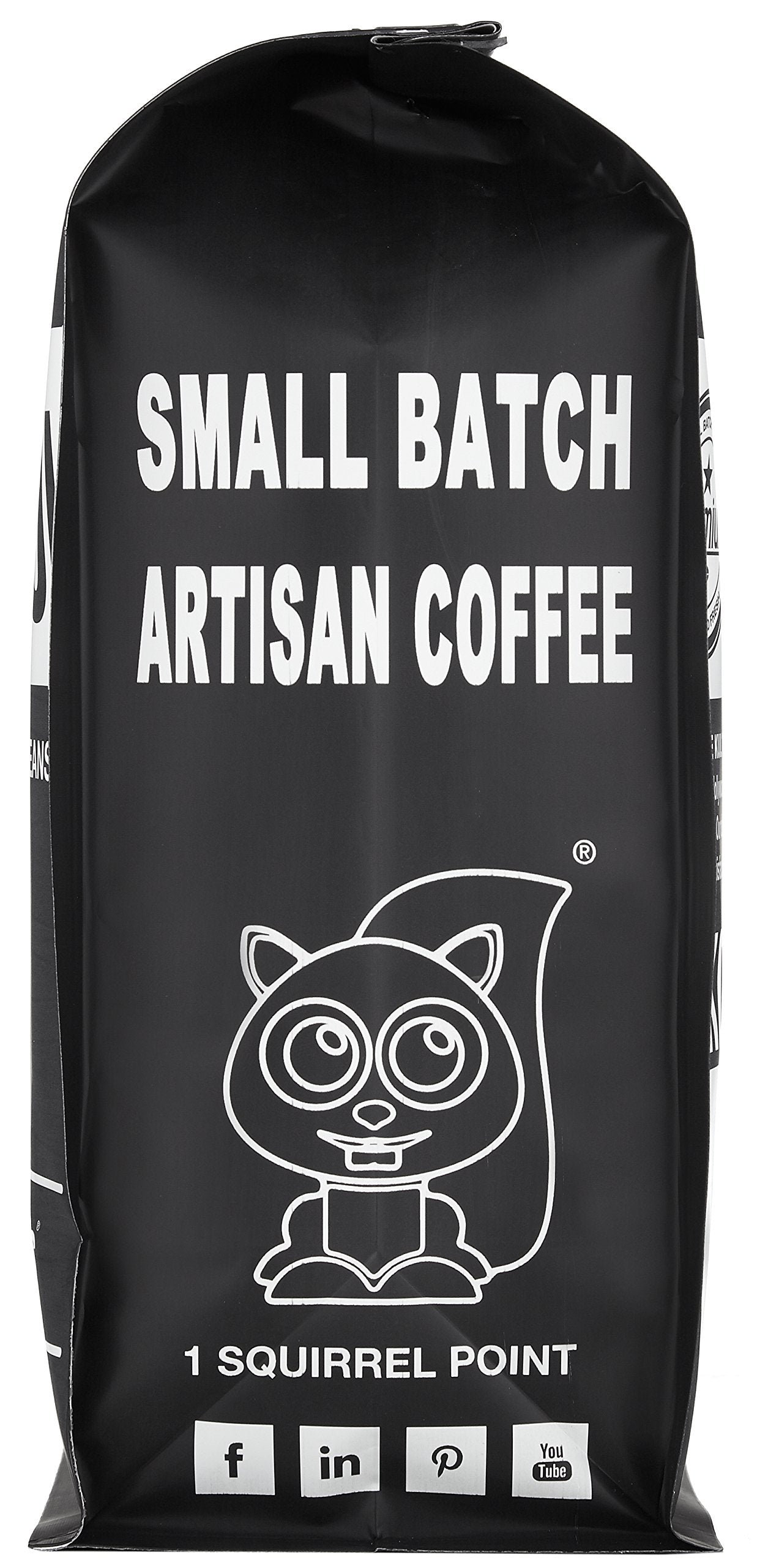 Koffee Kult Dark Roast Whole Bean Coffee, Small Batch 100% Arabica Gourmet Blend, Smooth and Well Balanced, Artisan Roasted in 32oz Resealable Package