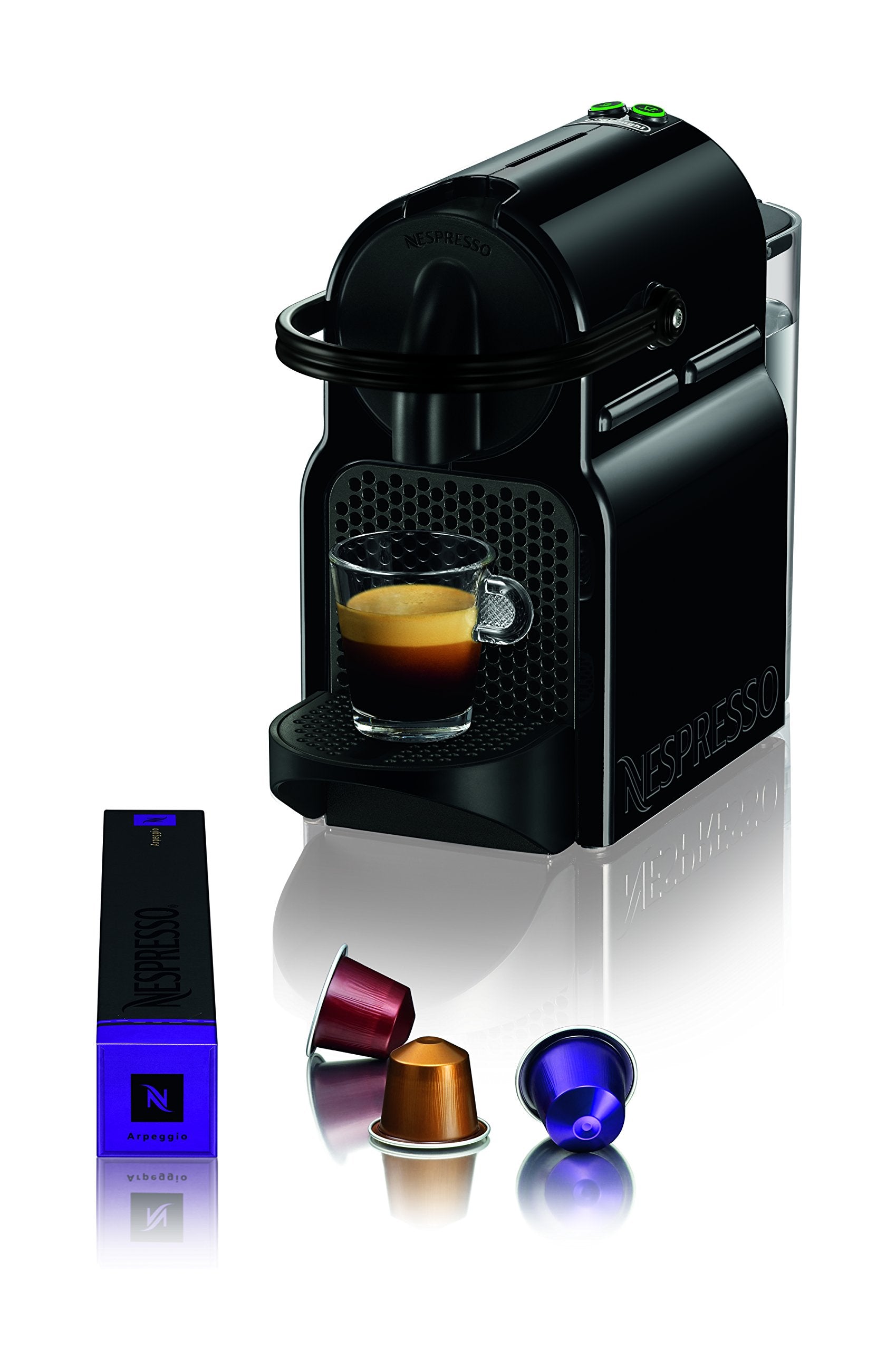 Nespresso Inissia Espresso Machine by De'Longhi,24 oz, Black