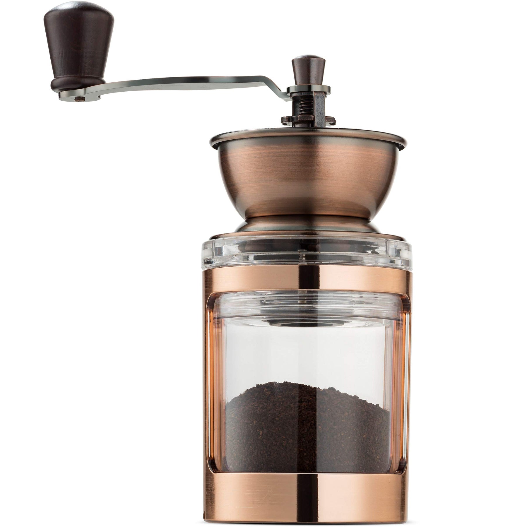 MITBAK Manual Coffee Grinder With Adjustable Settings| Sleek Hand Coffee Bean Burr Mill Great for French Press, Turkish, Espresso & More | Premium Coffee Gadgets are an Excellent For Coffee Lovers