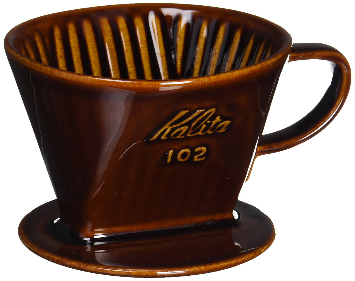 Kalita Style Kaffeefilter, 102, 4 Tassen, Braun