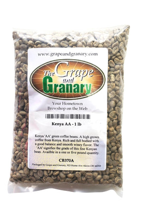 Kenya AA unroasted Coffee Beans (1LB)