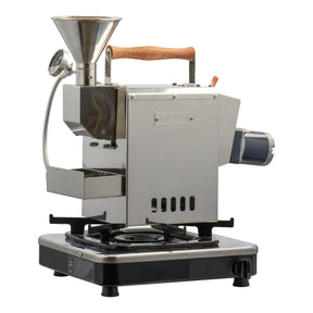 kaldi motorized gas coffee roaster - 200g capacity, gas burner required (Full Package)