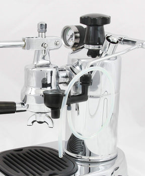 La Pavoni PC-16 プロフェッショナル エスプレッソ マシン、クローム (リニューアル)