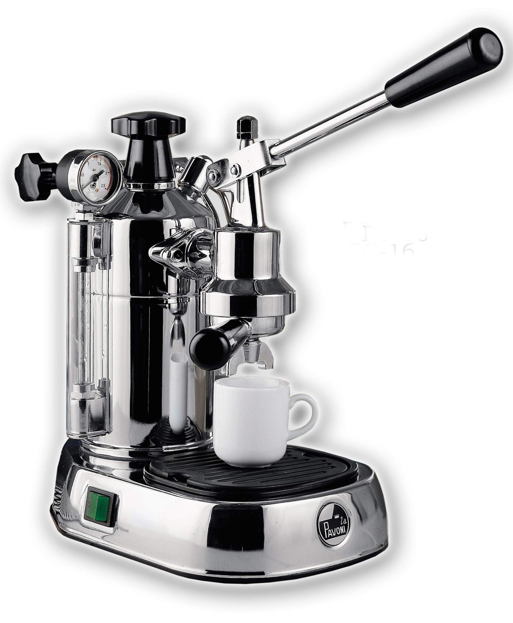 La Pavoni PC-16 Professional Espresso Machine, Chrome (Renewed)