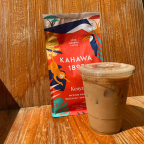 KAHAWA 1893 - Whole Coffee Beans - Single Origin Combo - Kenyan and Ethiopian - Perfect Freshly Brewed - As Seen on Shark Tank - 2 ct