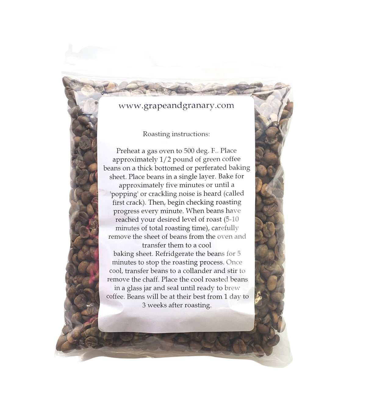 Colombian Decaf unroasted Coffee Beans (1LB)