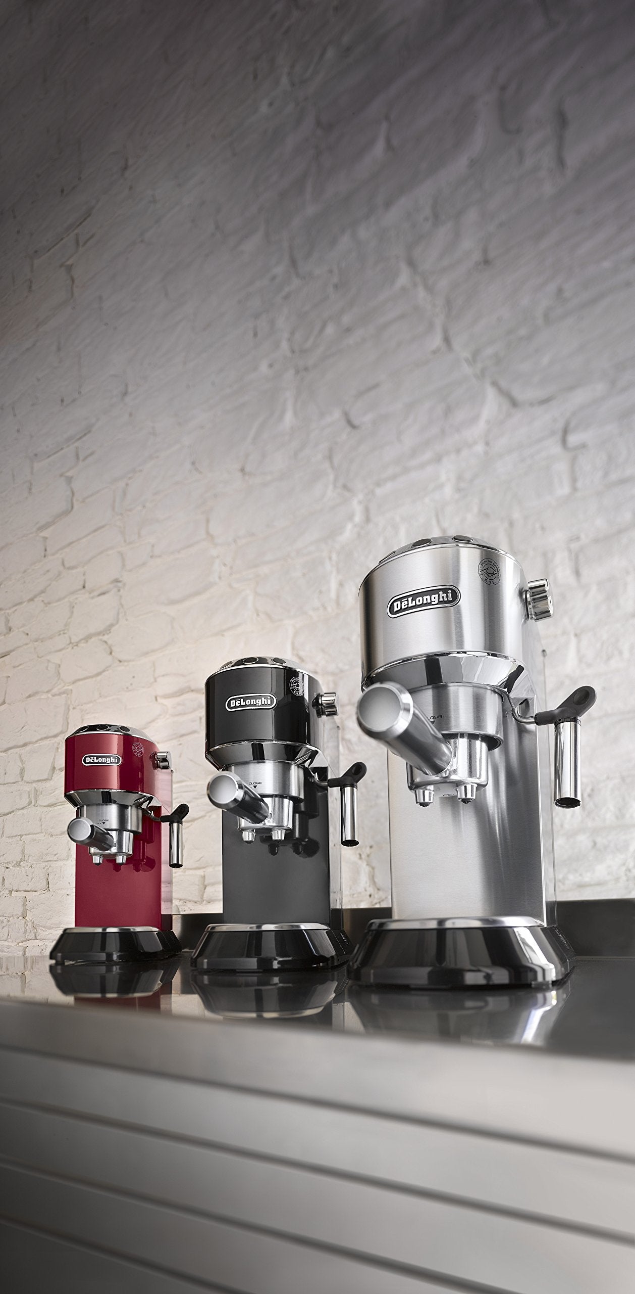 De‘Longhi EC680M Espresso, Edelstahl, Silber