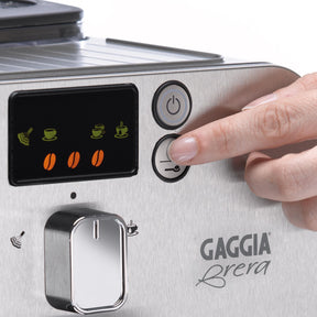 Gaggia Brera Superautomatische Espressomaschine, klein, schwarz, 40 fl oz