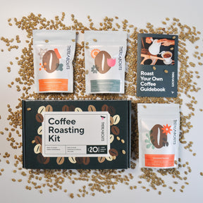 Roast coffee at home - Coffee Roasting Kit - Green Coffee Bean Sampler - DIY Coffee Roaster Kit